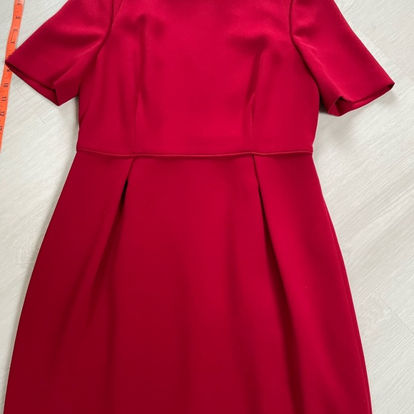 J. Crew Classic red dress, like new condition only worn once - Picture 2 of 13
